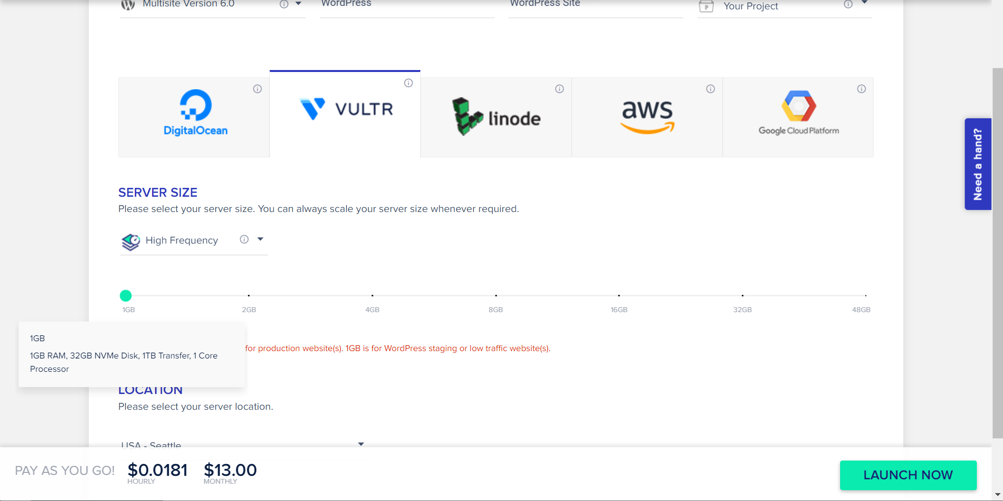 클라우드웨이즈(Cloudways)에서 워드프레스 설치 방법