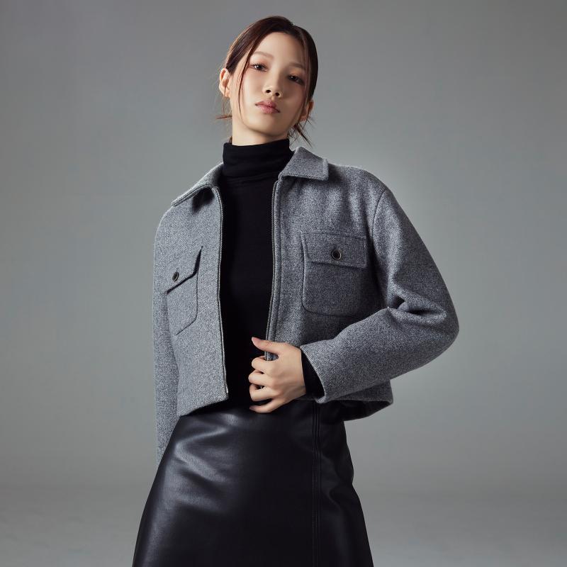 미쏘 스탠카라 집업 자켓 MIWJKDT3PG