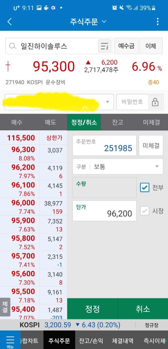 일진하이솔루스 주가