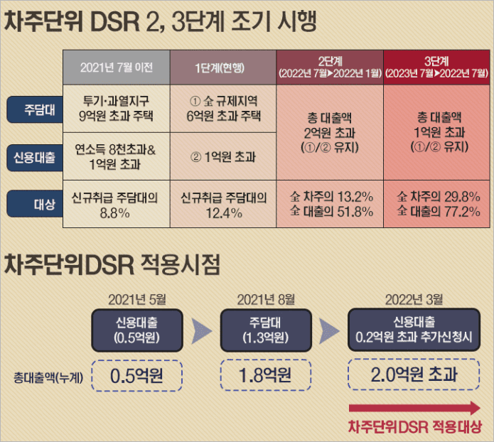 대출규제-차주단위-DSR-적용시점