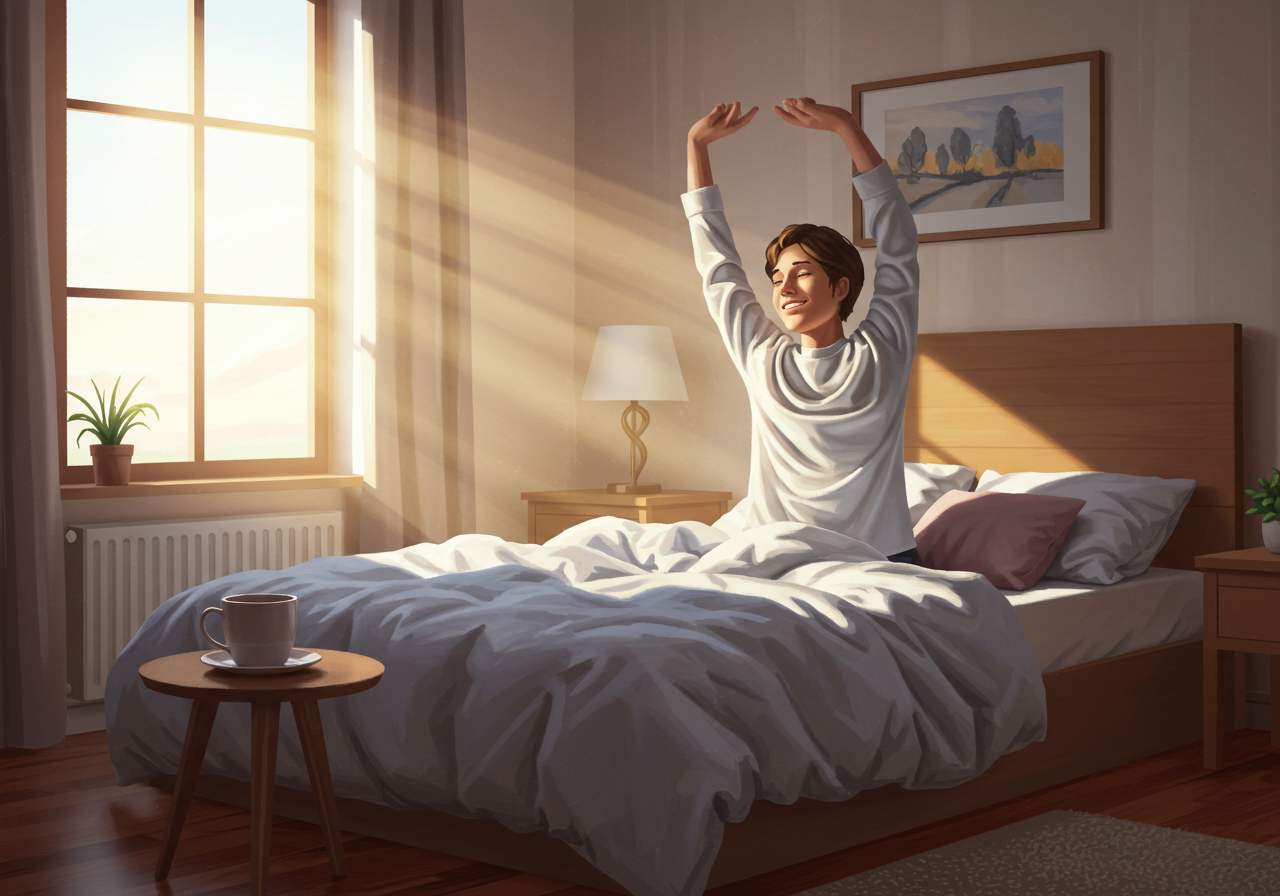 매일 아침 상쾌하게 일찍 일어나는 습관 만드는 7가지 방법