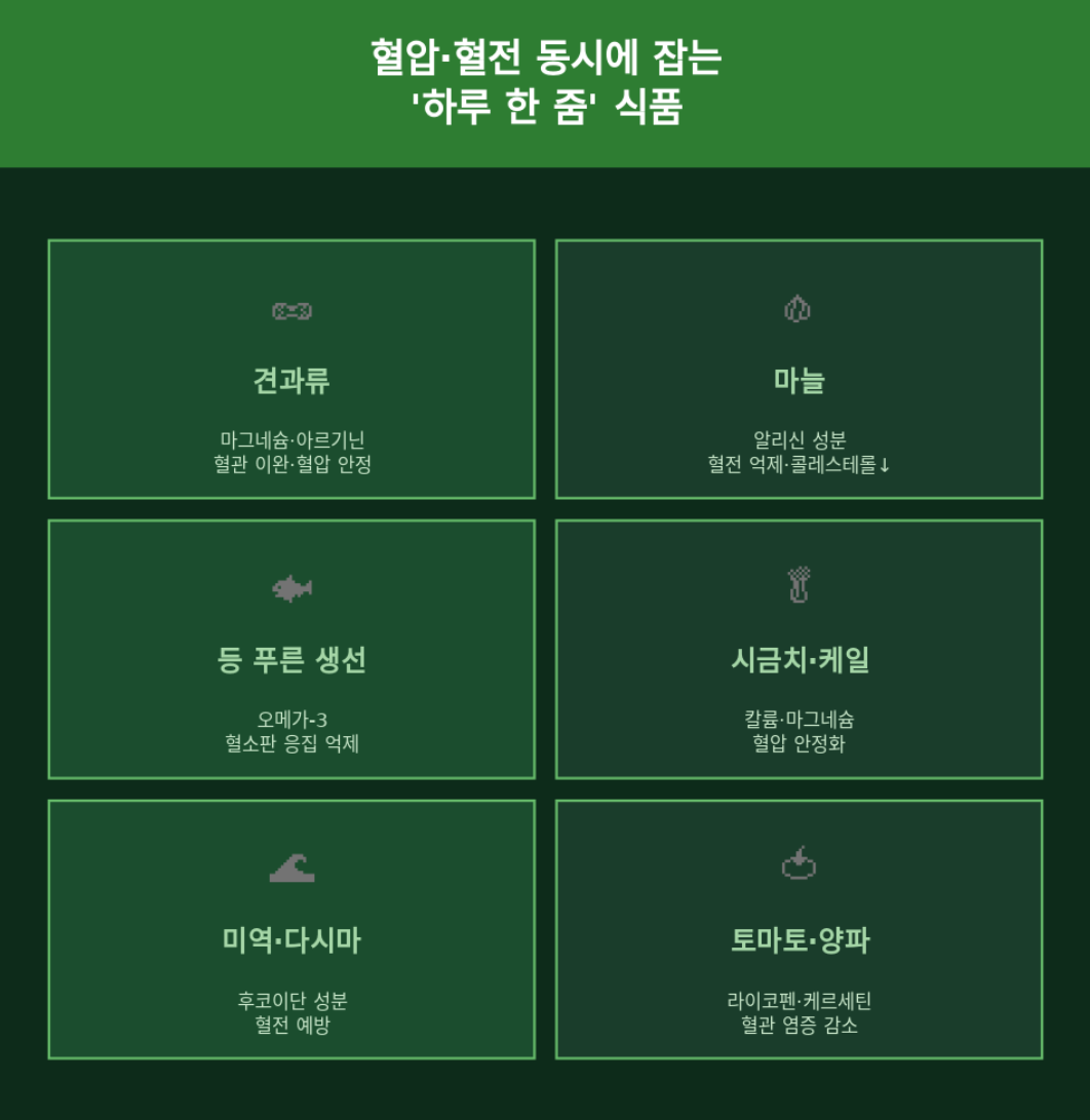 혈전 예방 식품