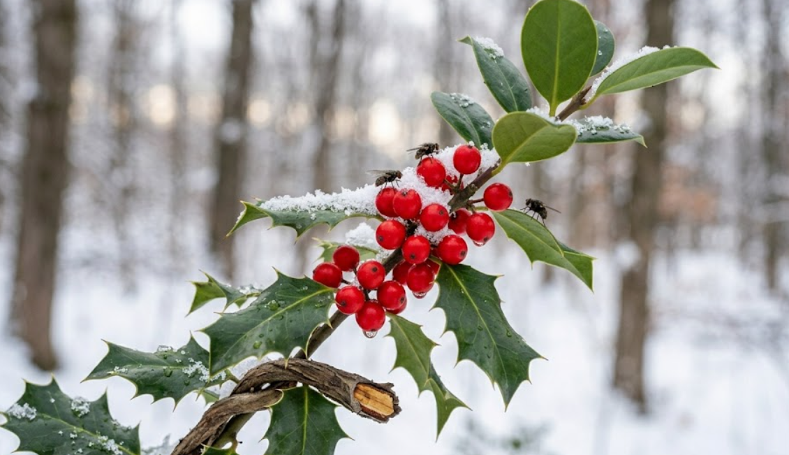 호랑가시나무(Ilex cornuta)