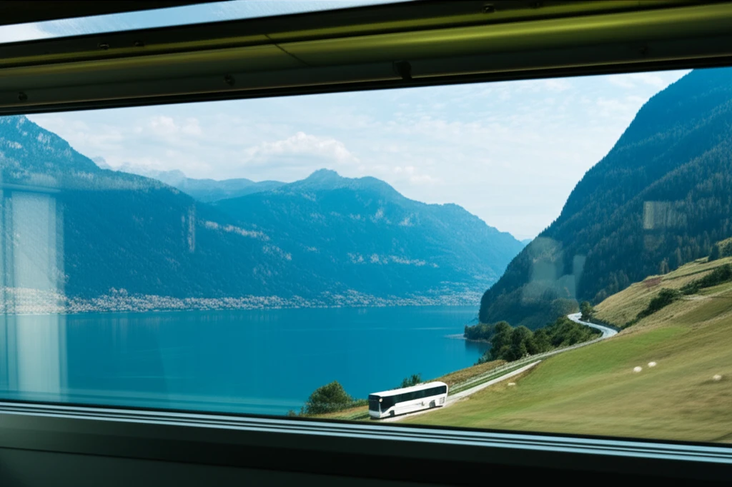 리비뇨 대중교통 이용법 기차와 버스 ..