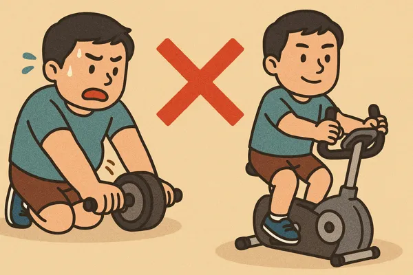 뱃살 빼는 최고의 운동기구 효과 비교15