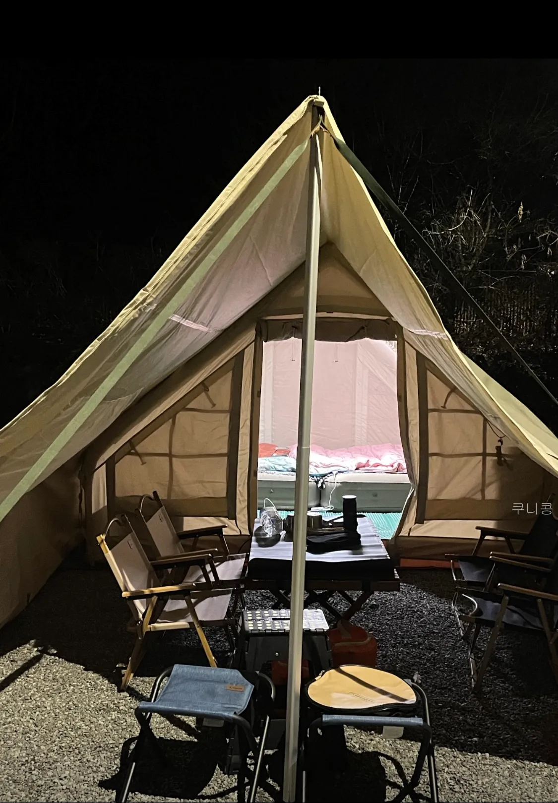 네이처하이크-에어텐트-12.0-성인4명-가족캠핑-활용법,-동계캠핑-준비-우레탄창