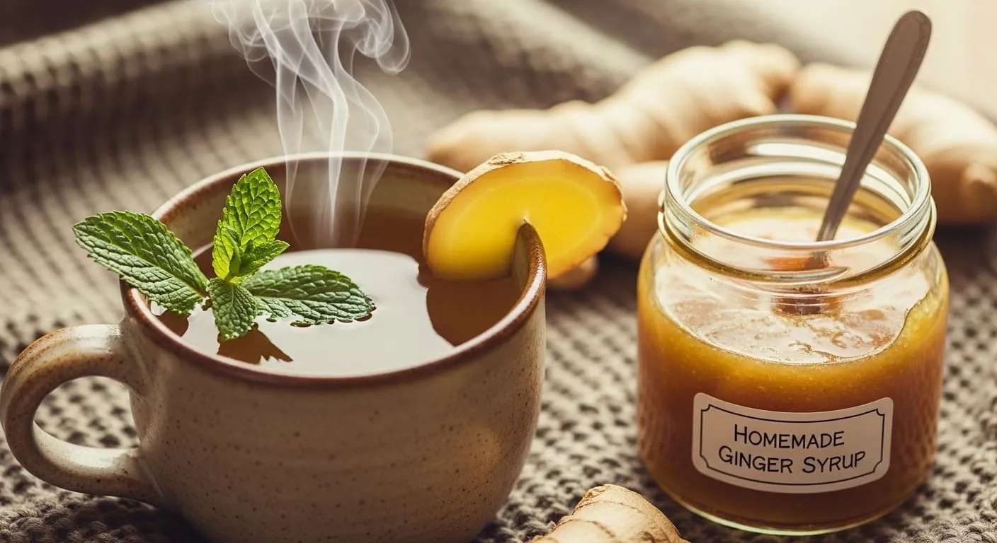 생강청 만들기 겨울철 감기 예방 레시피