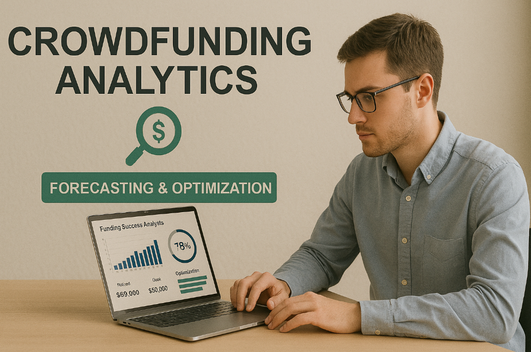 크라우드펀딩 분석 도구로 펀딩 성공 예측과 최적화 서비스 제공