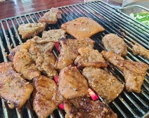 숯불돼지갈비