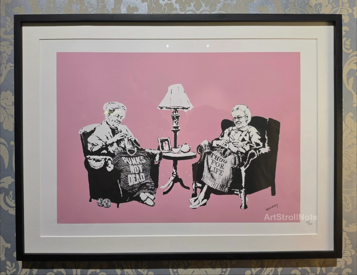 할머니들_by Banksy_2006-ArtStrollNote