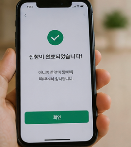 신청 완료