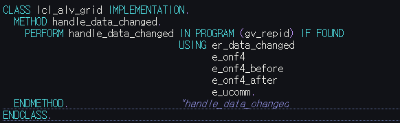 Data changed 클래스 정의