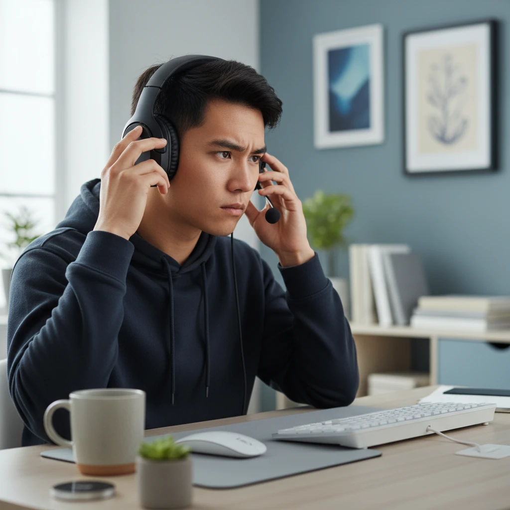 줌 회의 마이크 소리 작을 때 해결법..