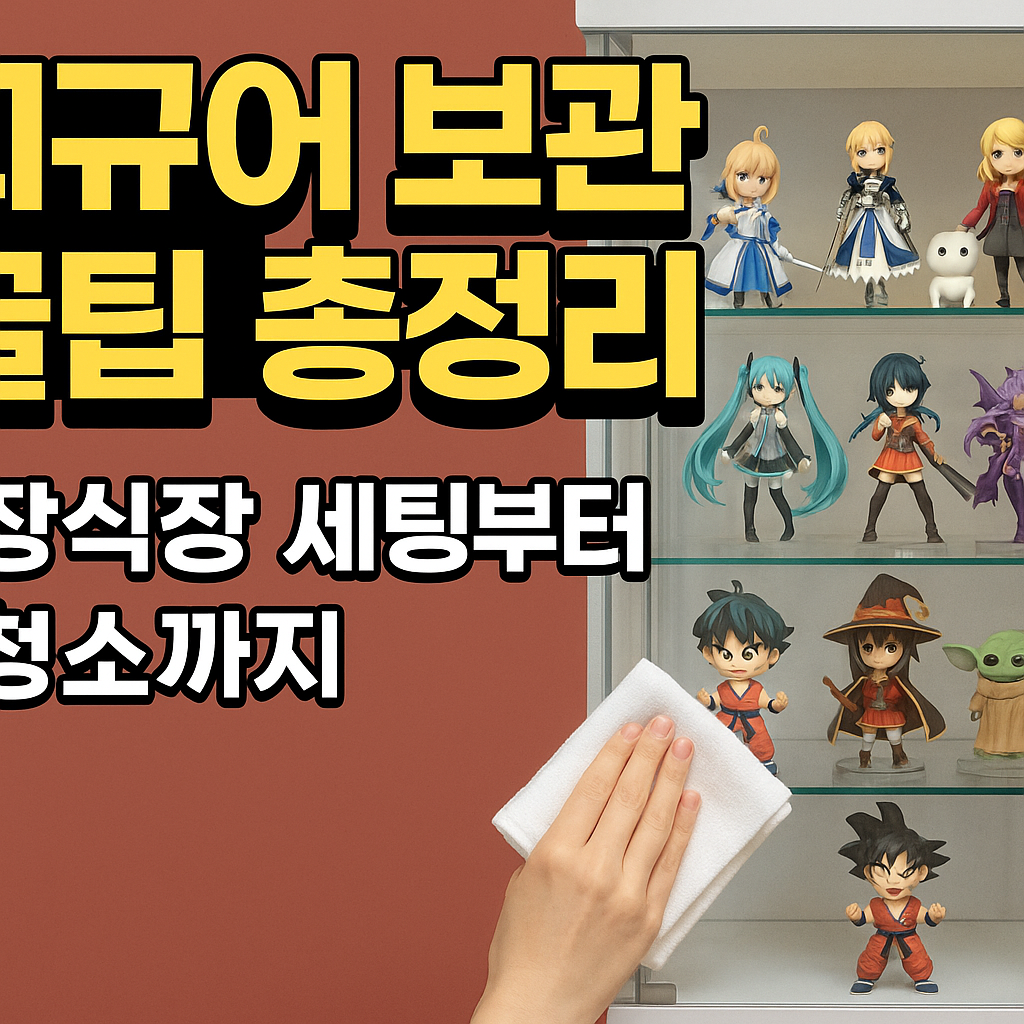 피규어 보관