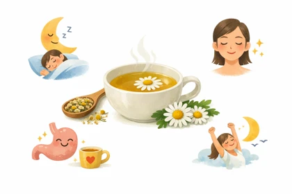 불면증 완화에 도움 되는 카모마일 효능 설명14