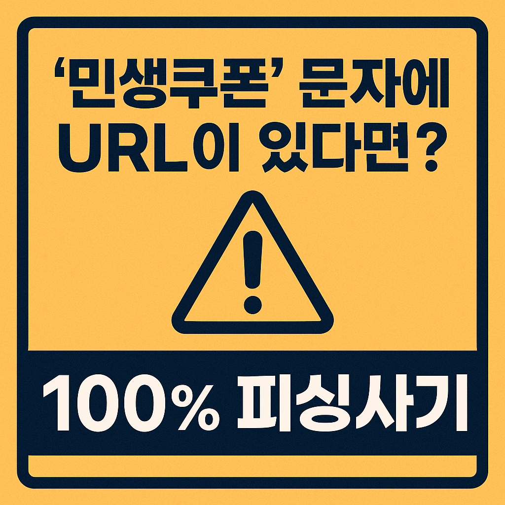 ‘민생쿠폰’ 문자에 링크가 있다면? 클릭하면 안 되는 이유