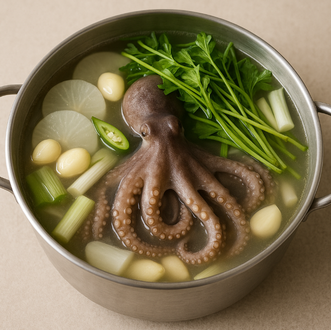 연포탕: 낙지로 만든 보양식