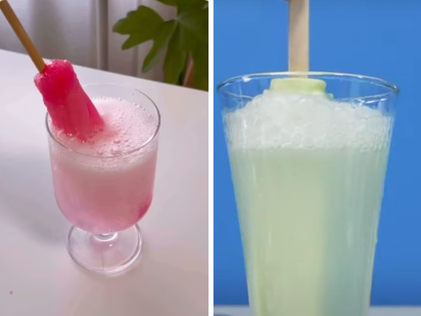 스크류바 메로나 칵테일