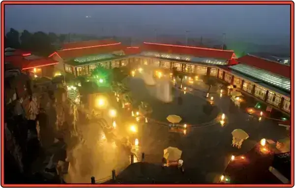 장가계 강야 온천 풍경