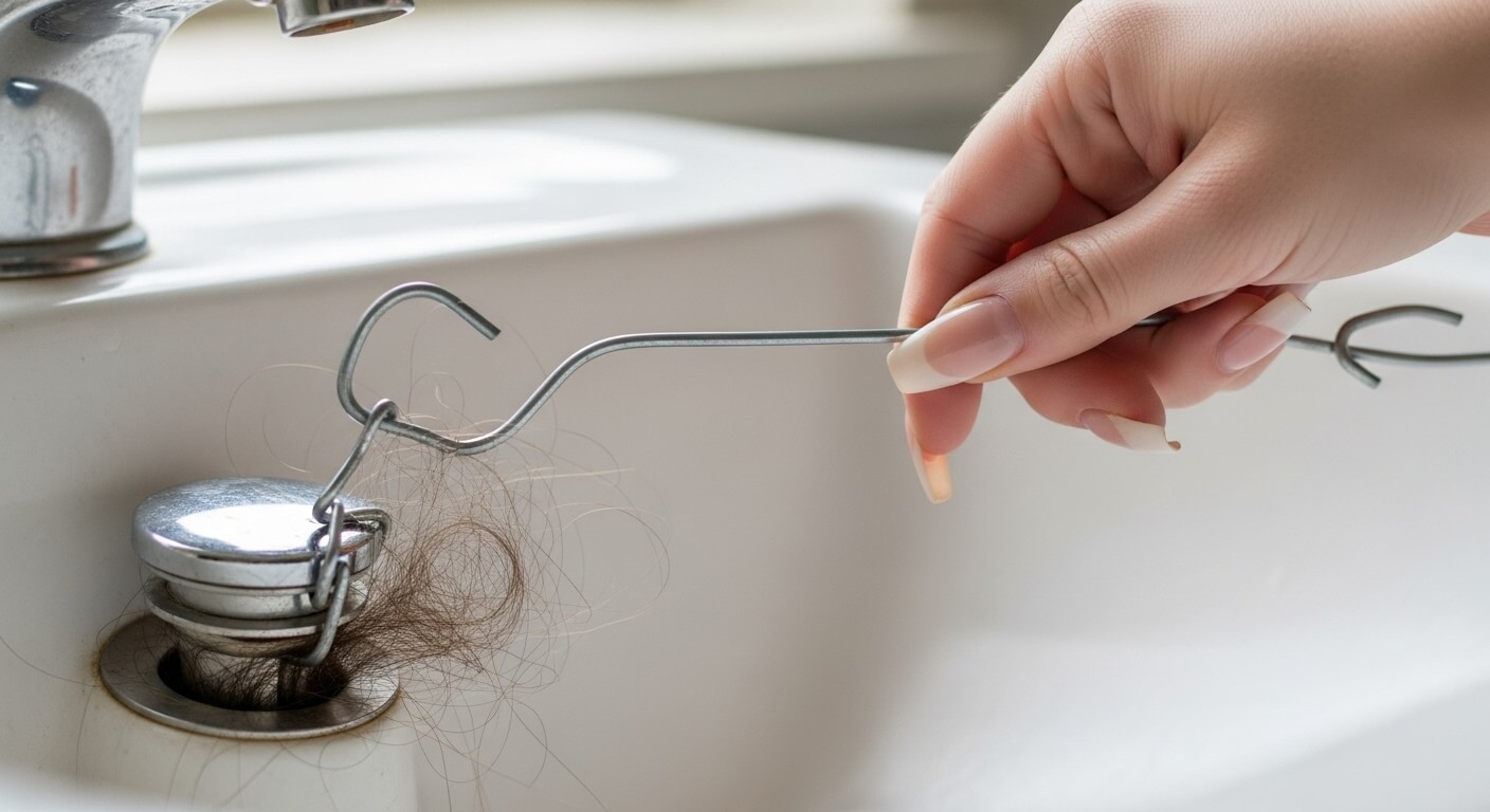 배수구 머리카락 막힘 해결방법 (악취&amp;#44;역류 걱정끝!) 