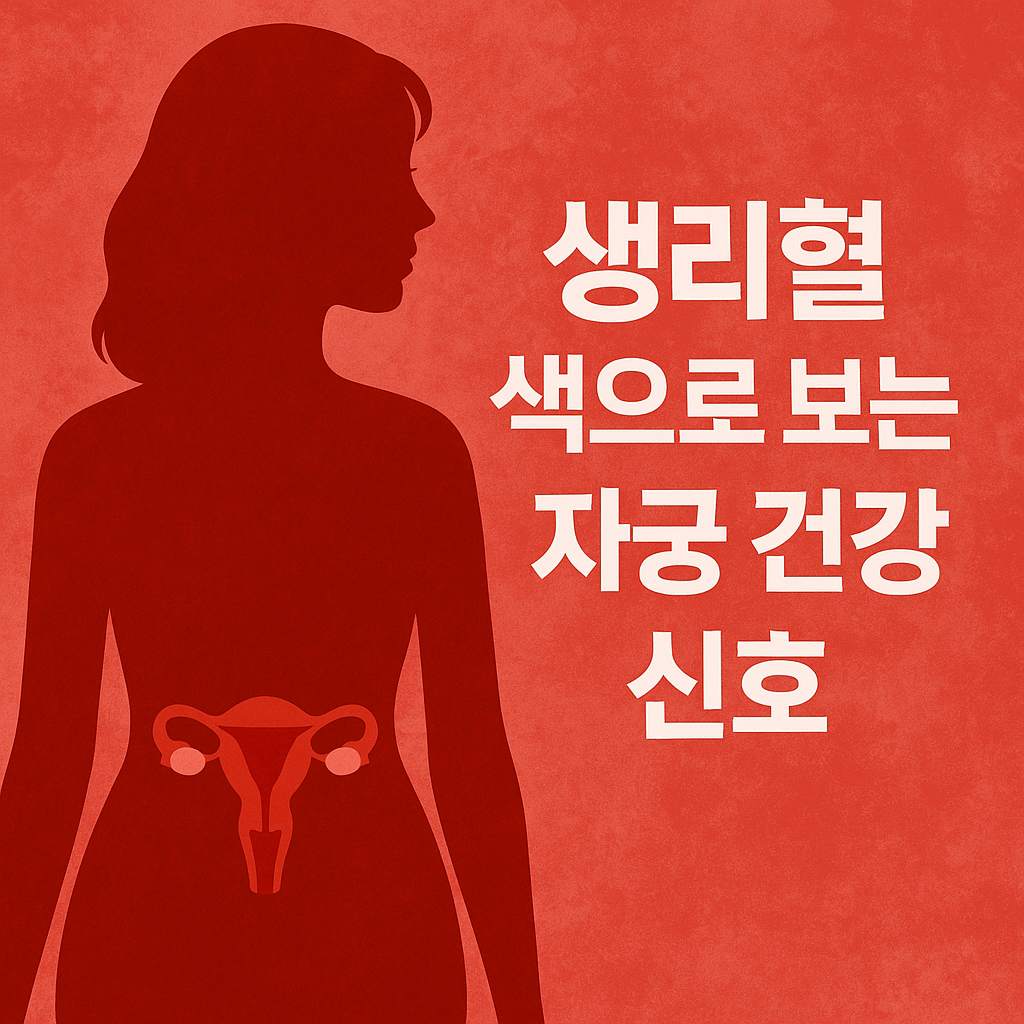 생리혈 색깔