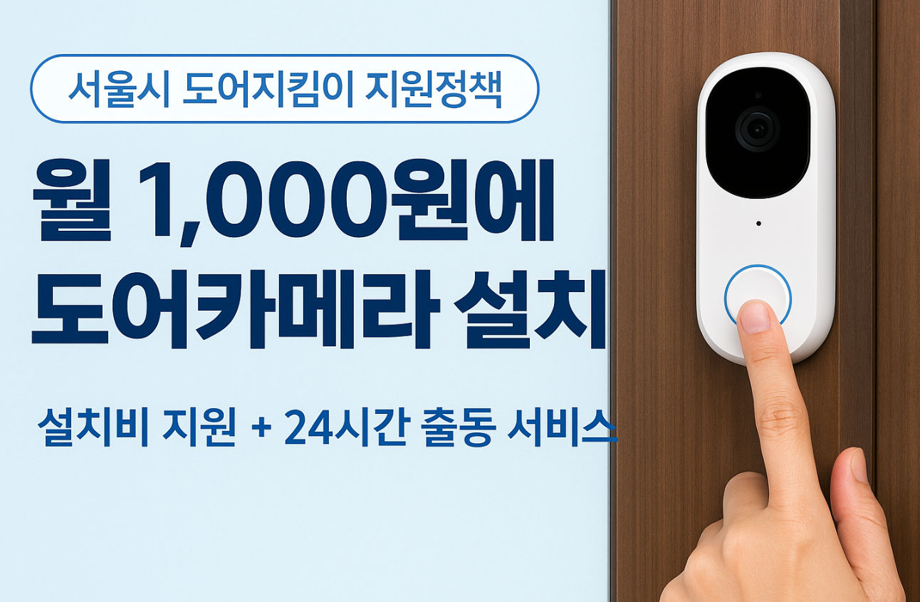 도어케메라 지원 혜택