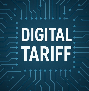 디지털세 도입과 미국 관세 충돌 관련 이미지