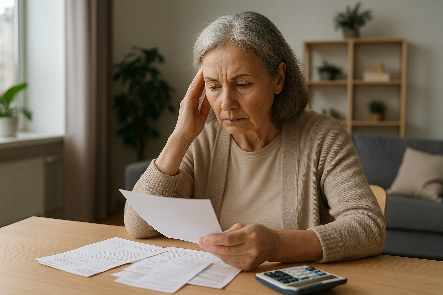 에너지 지원 혜택을 받는 1인가구의 일상 장면