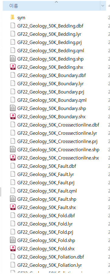 수치지질도 다운로드