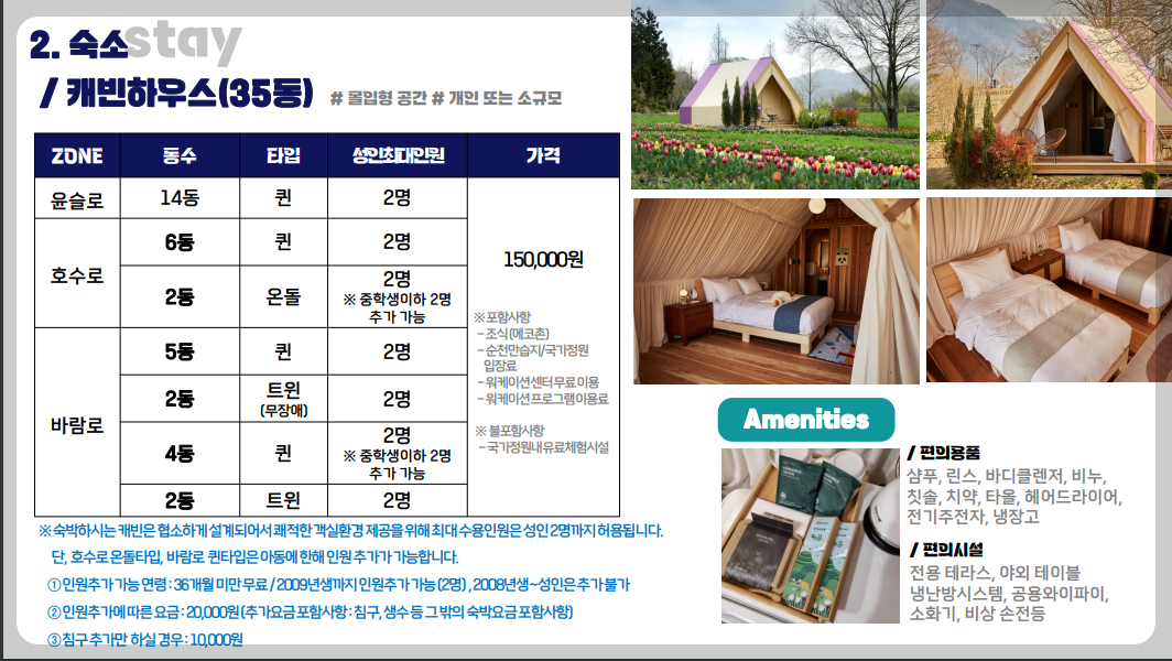 순천만 국가정원 워케이션 숙소 캐빈하우스