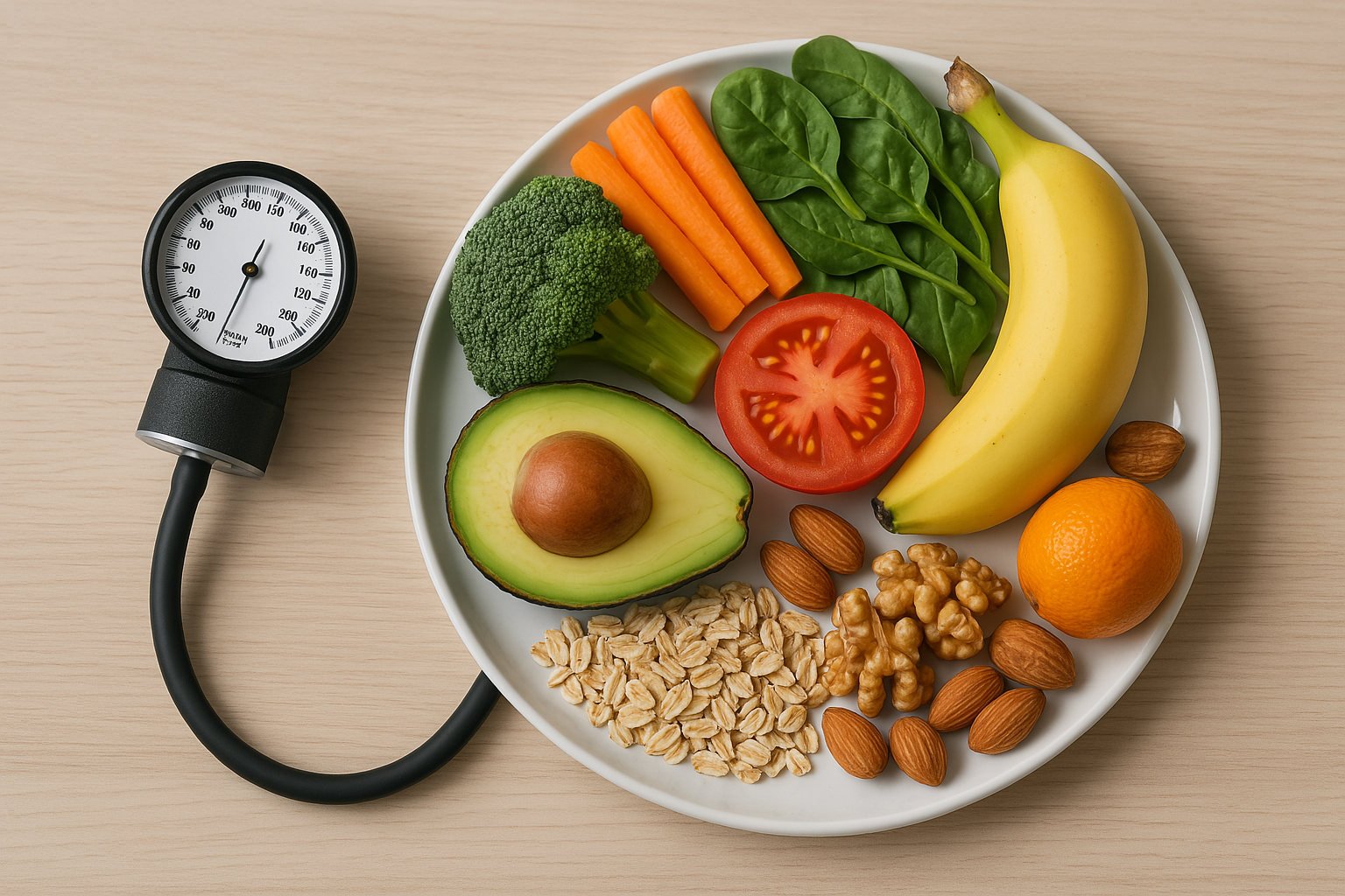 혈압을 낮추는 과일야채