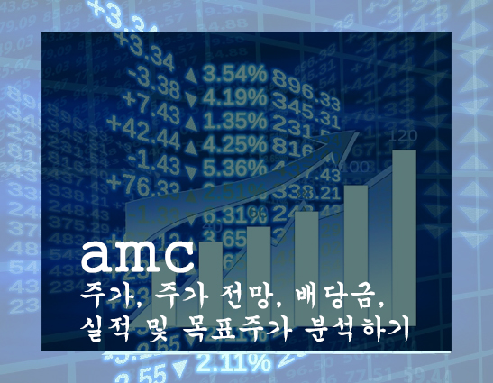 amc 주가, 주가 전망, 배당금, 실적 및 목표주가 분석하기