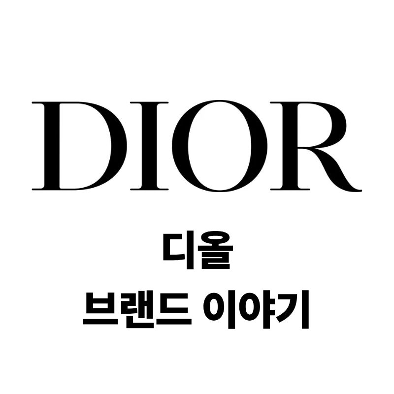 디올 로고와 브랜드 이야기