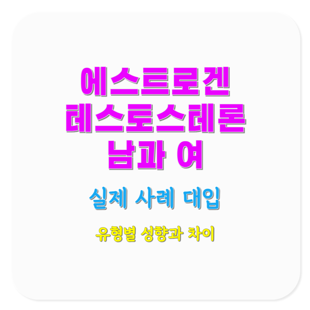 에겐 테토 유형별 성향과 차이, 실제 사례로 쉽게 이해하기