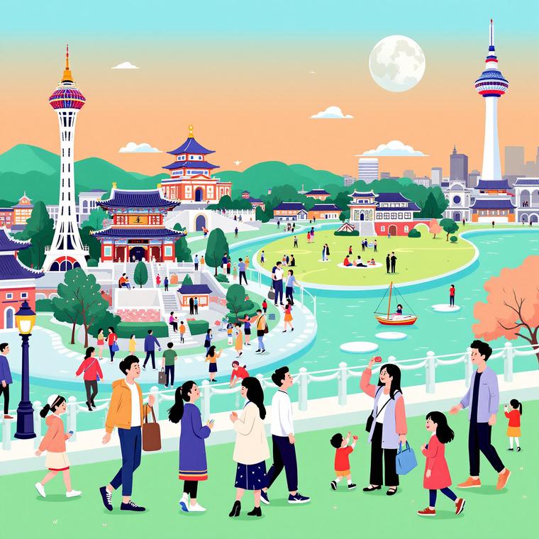 서울 도시 모습