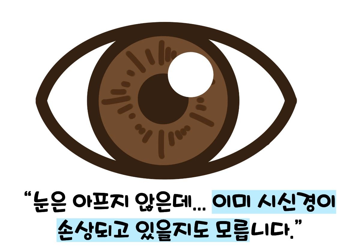 녹내장 초기증상