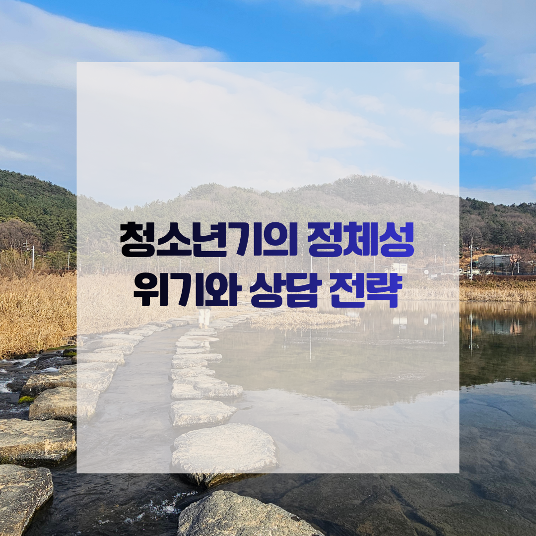 청소년기의 정체성 위기와 상담 전략