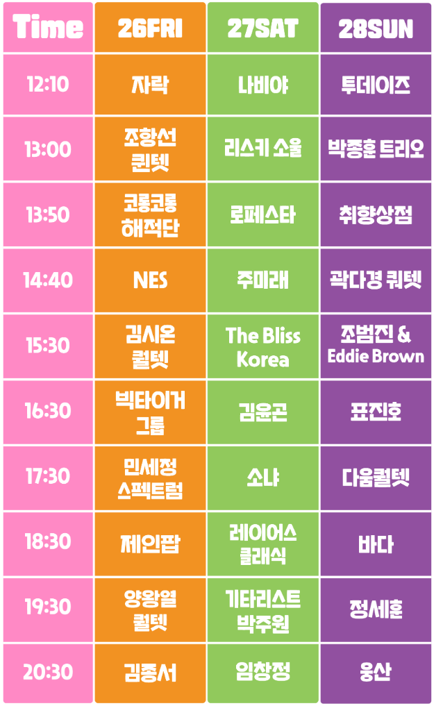 청남대재즈토닉