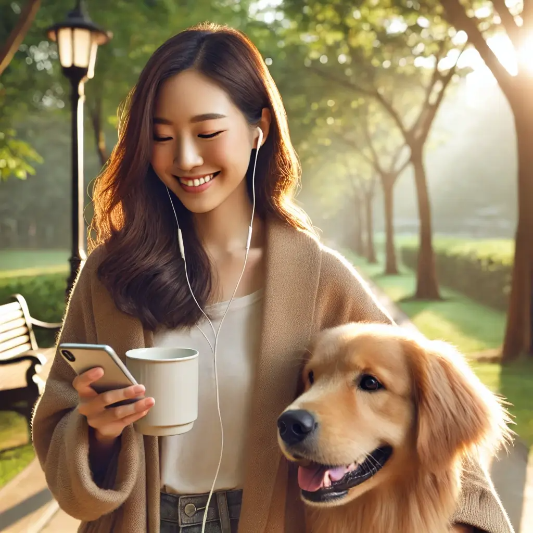산책,자기 돌봄,마음 챙김,취미 생활,반려동물