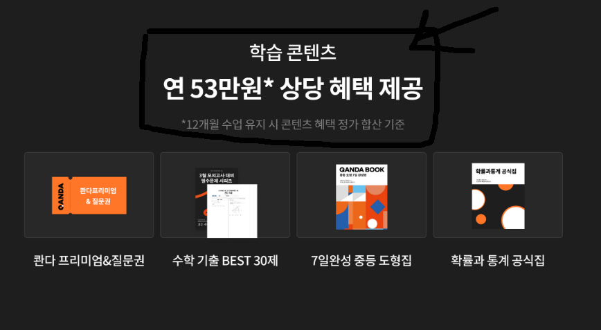 콴다과외 이용시 서비스 안내