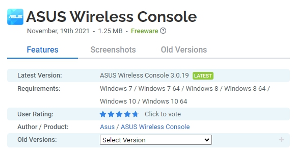 ASUS-Wireless-Console