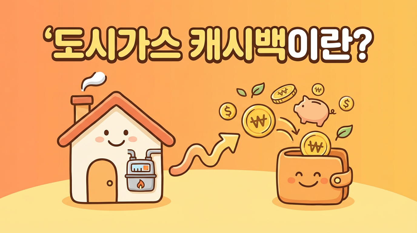 도시가스 캐시백이 뭔가요?