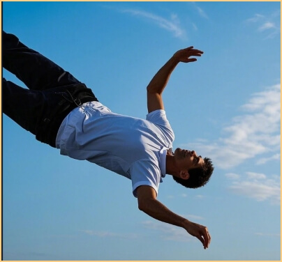 하늘에서 떨어지는 꿈