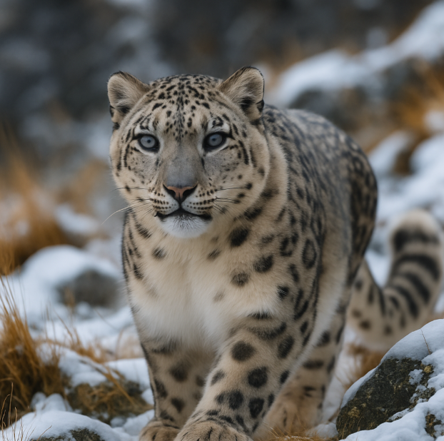 산악의 침묵자, 스노우 레오파드 (소개, 고요함, 생존)