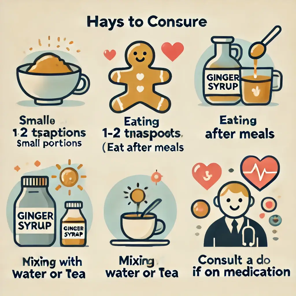 생강청 섭취방법