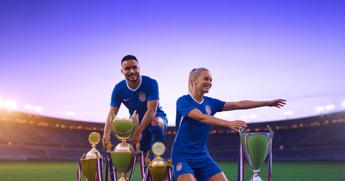 미국 남녀 대표팀을 짓누르는 서로 다른 압박감의 무게