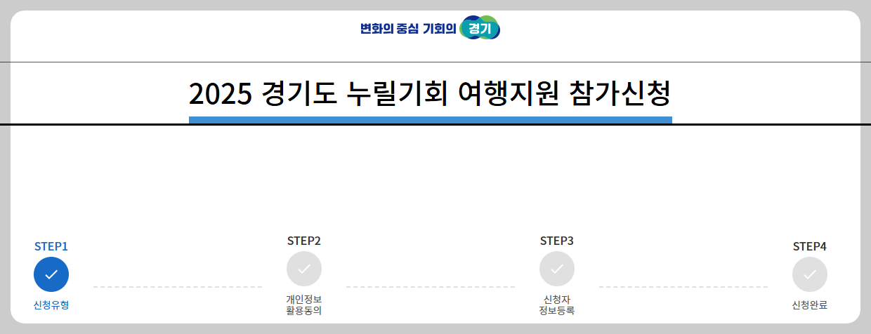 2025 경기도누릴기회여행