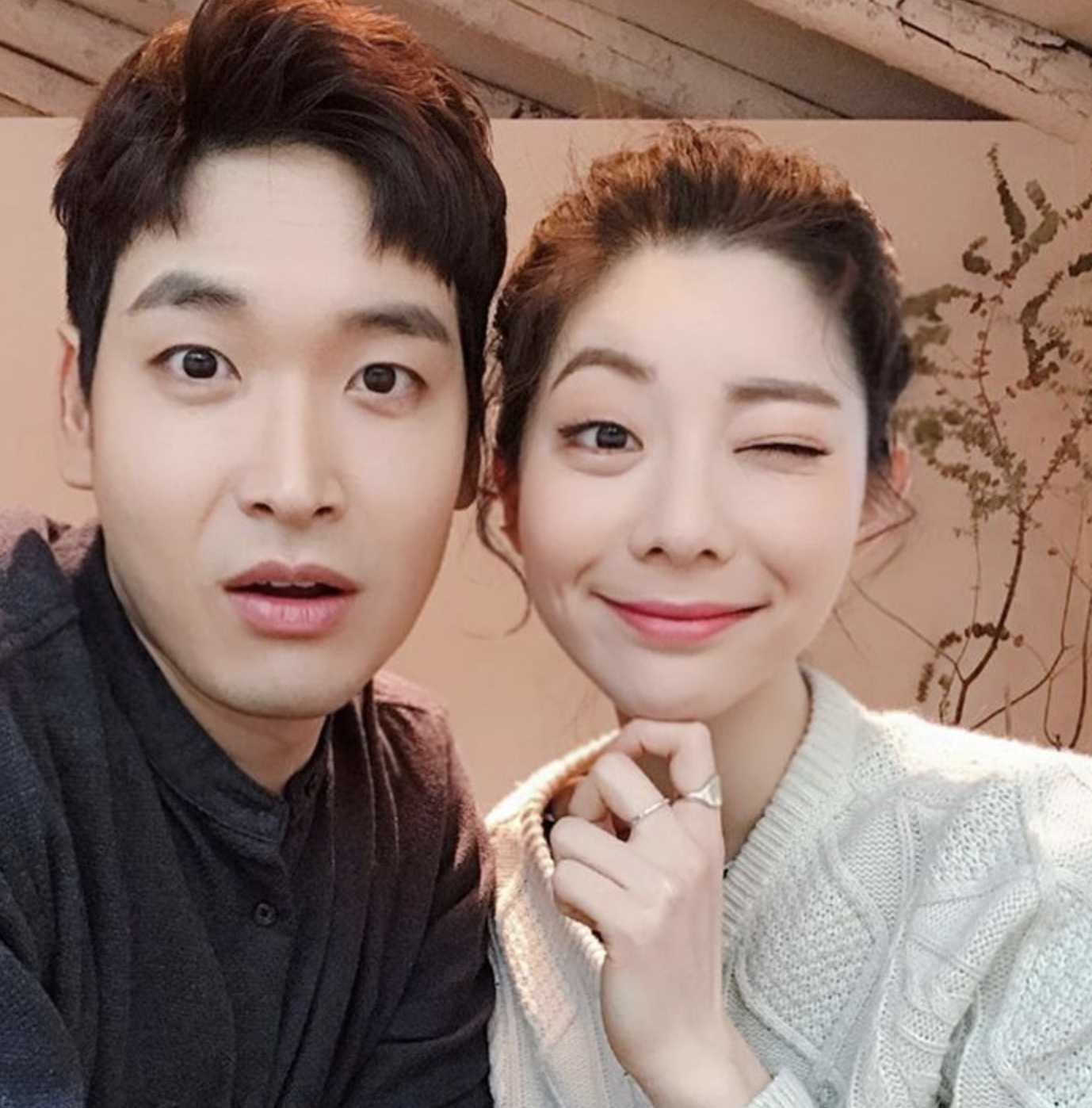 정겨운 김우림 셀카