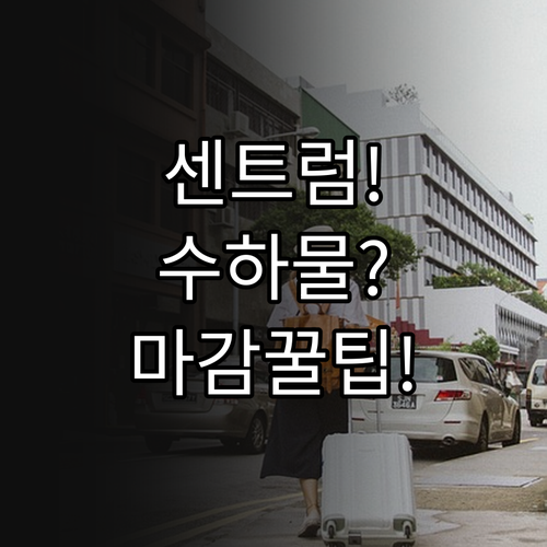 센트럼항공 기내 반입 수하물 규정과 ..