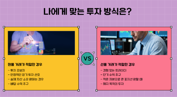 어떤 투자 방식이 나에게 맞을까?